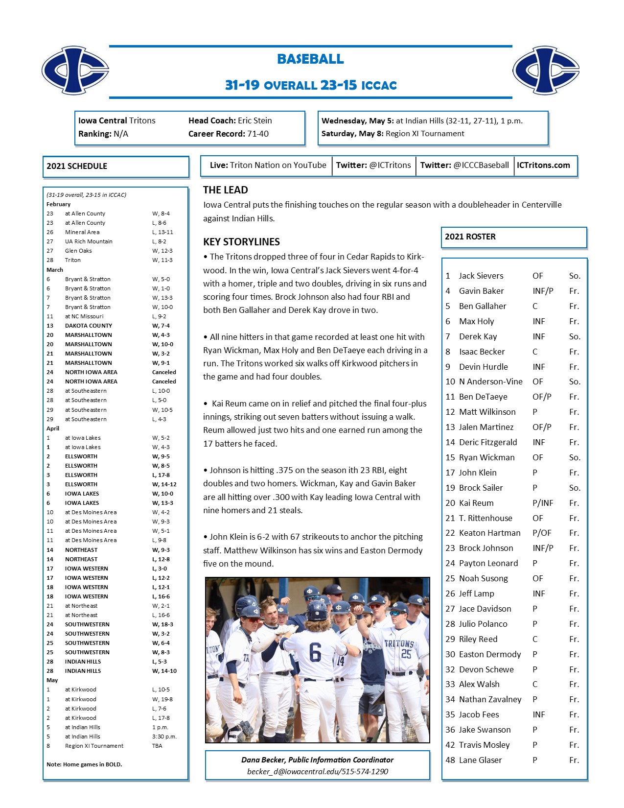Triton Gameday at Indian Hills