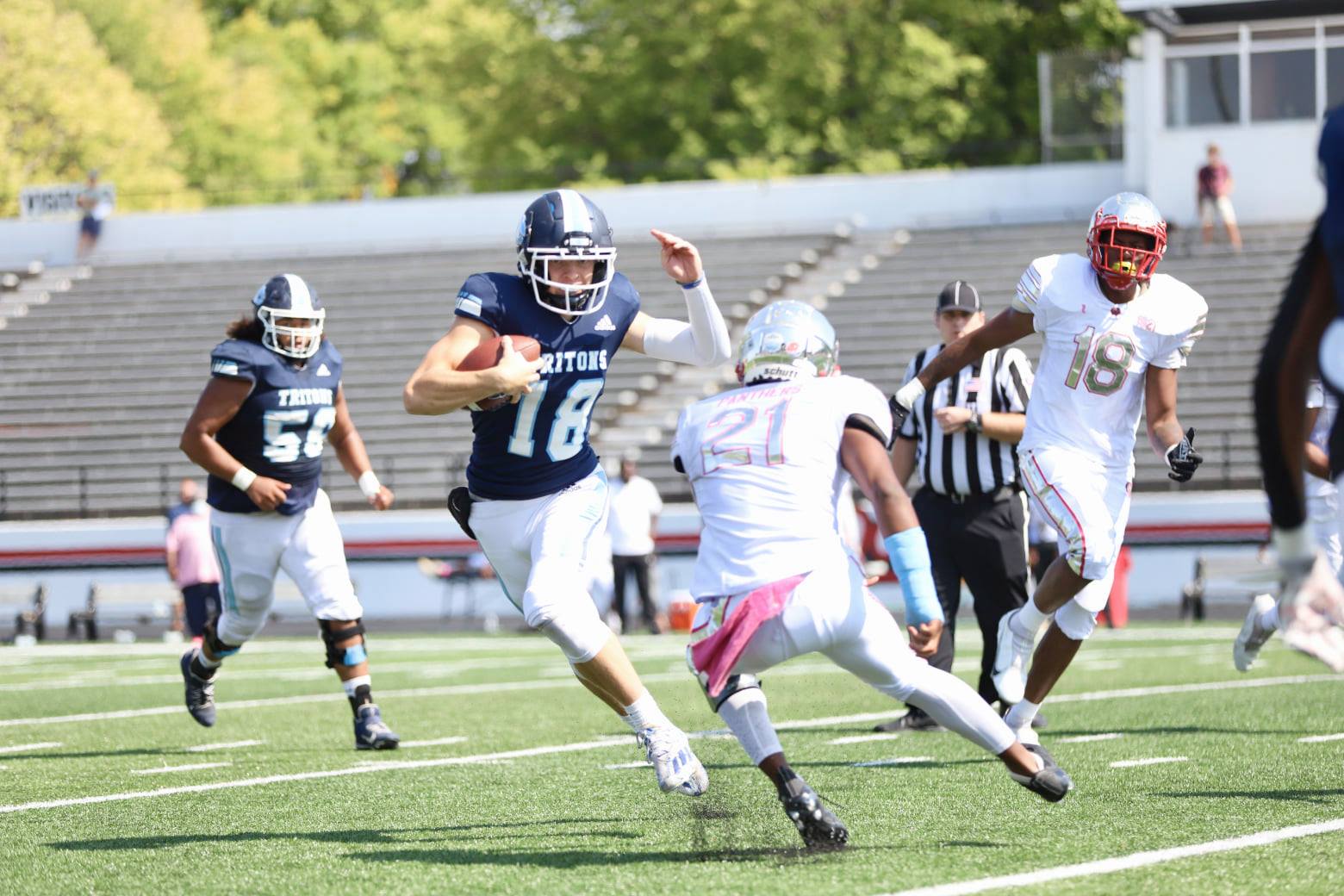 Tritons hang 84 in Dodger Stadium debut
