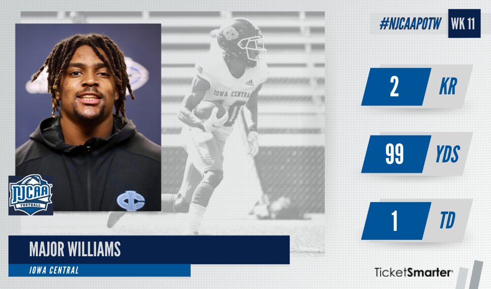 Williams named national athlete of the week