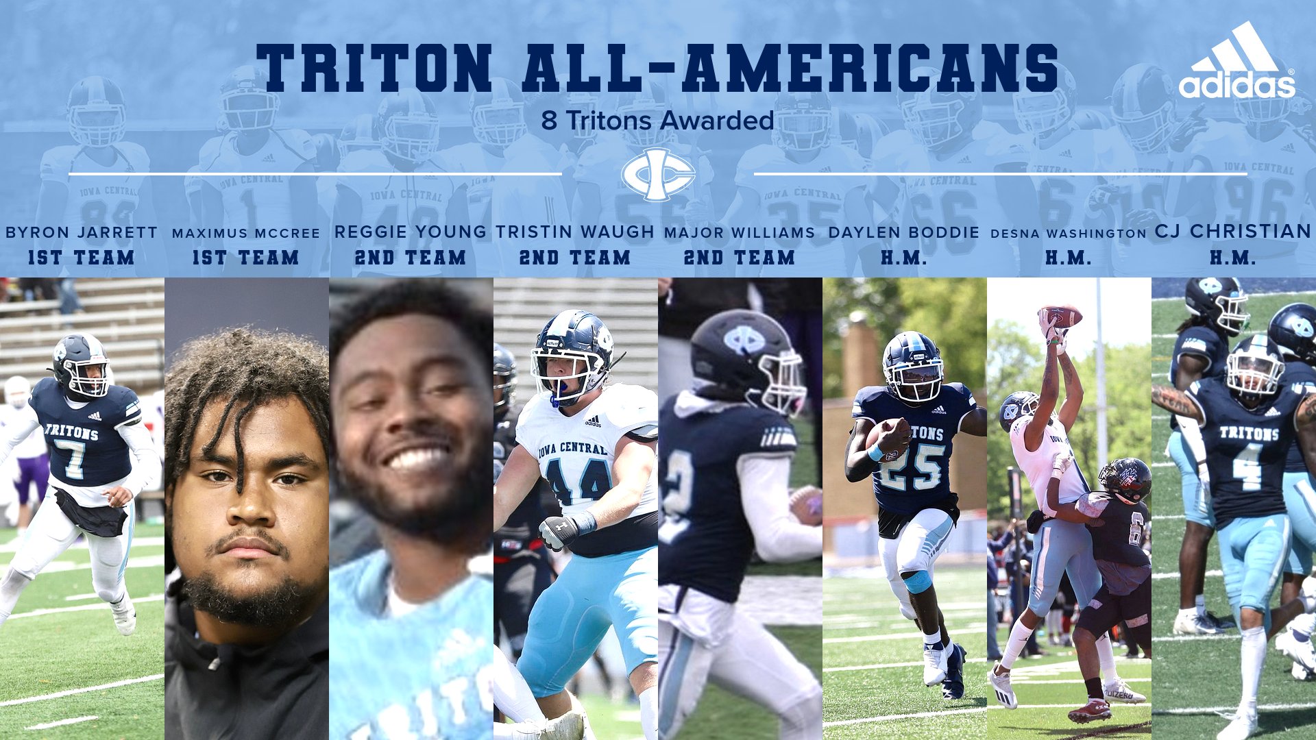 Eight Tritons earn All-American status