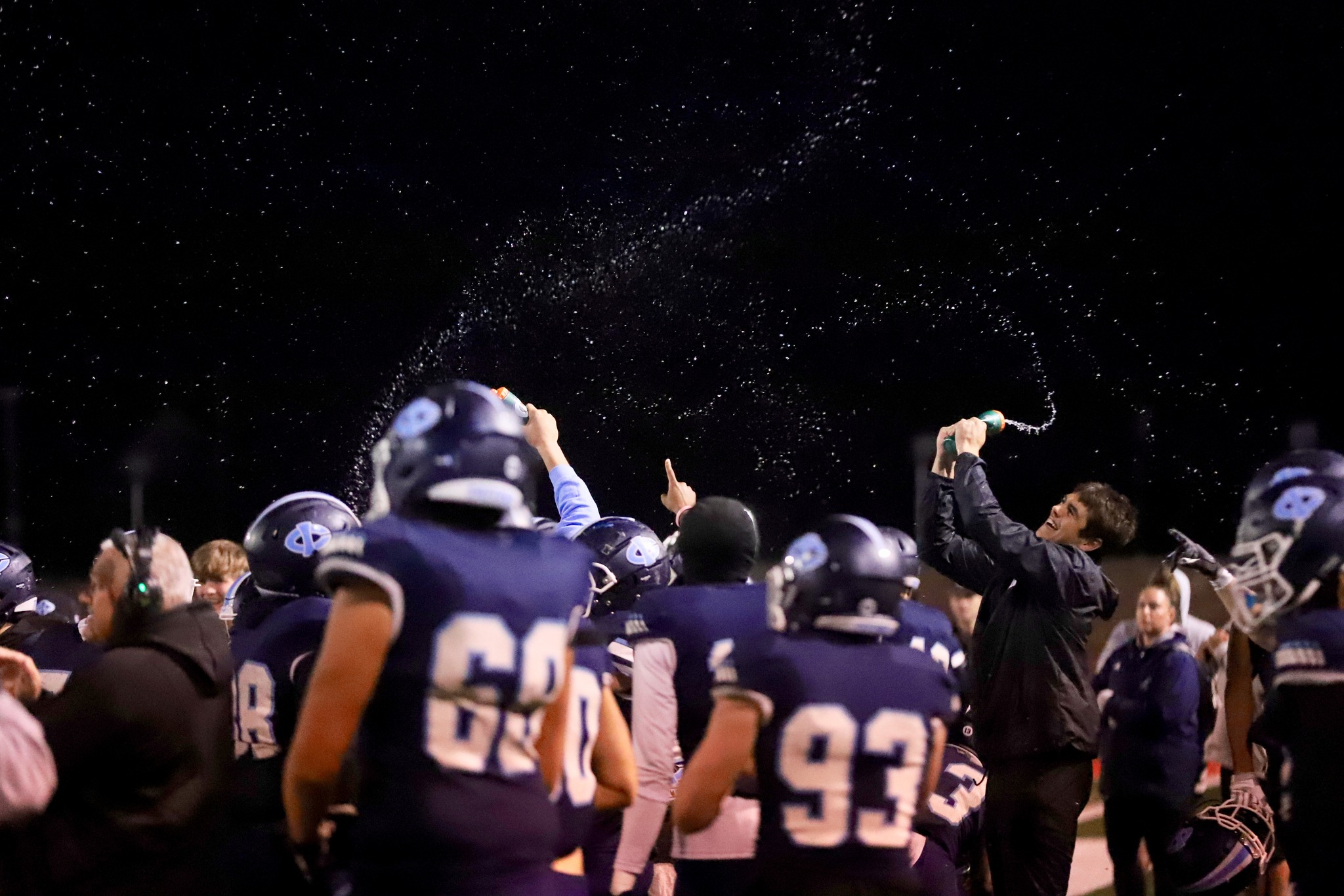 Football celebrates 26-20 homecoming win 