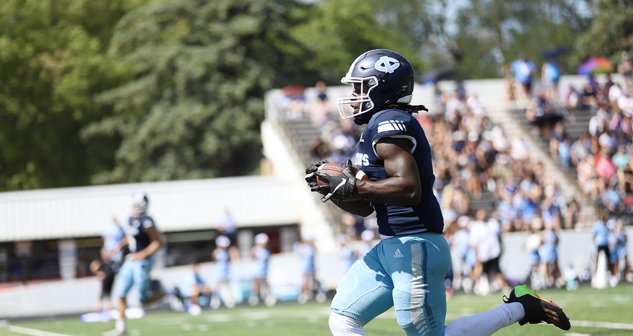 Iowa Central's Mario Sanders is athlete of the week. 