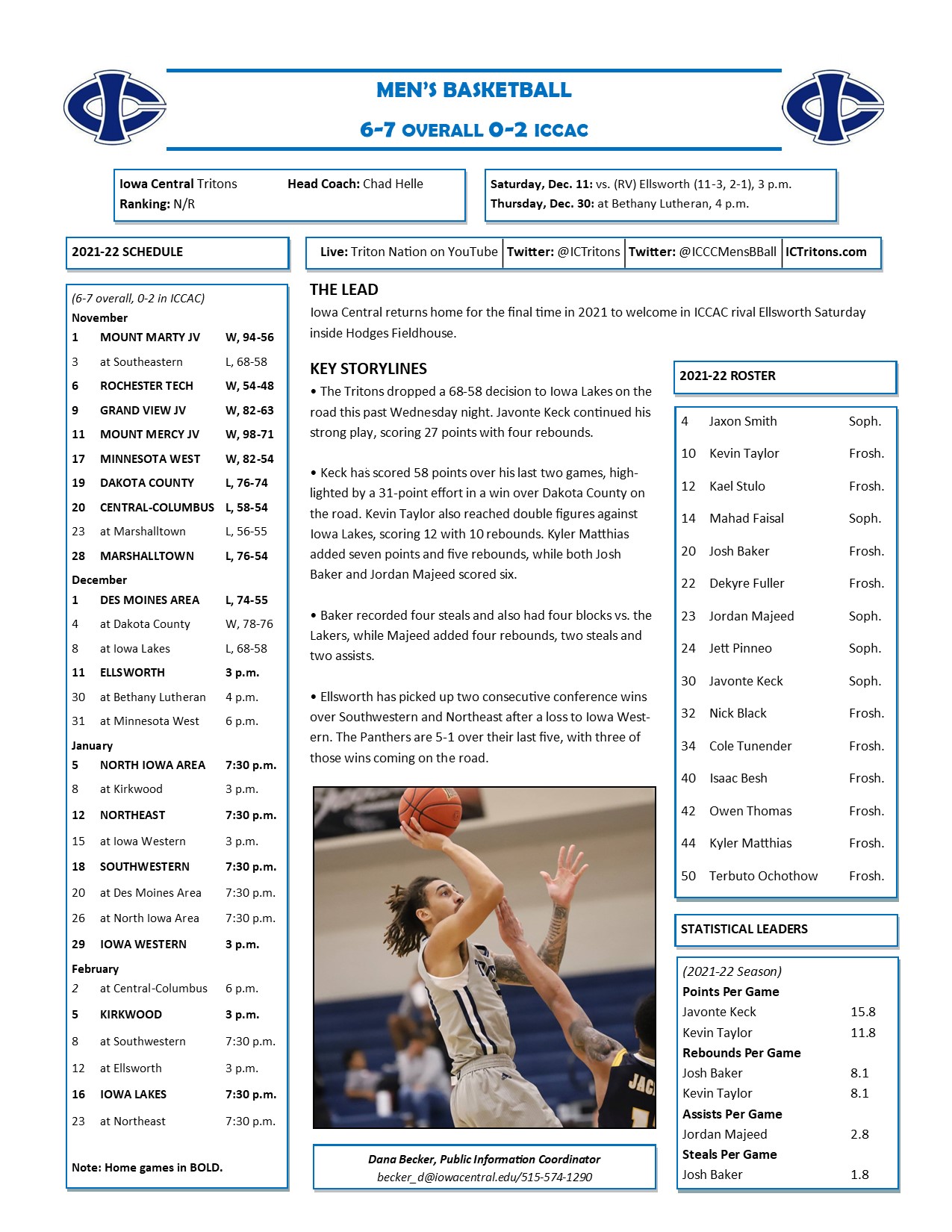 Triton Gameday vs. Ellsworth