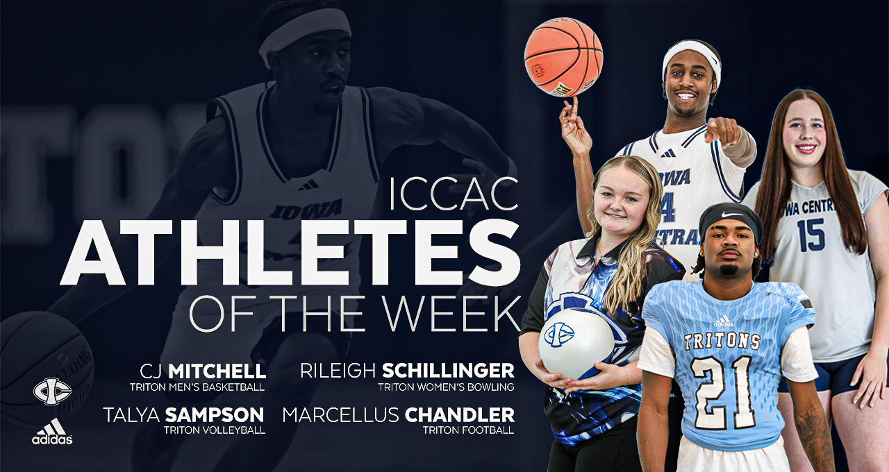 Standout Performances Lead Four Tritons to ICCAC Honors