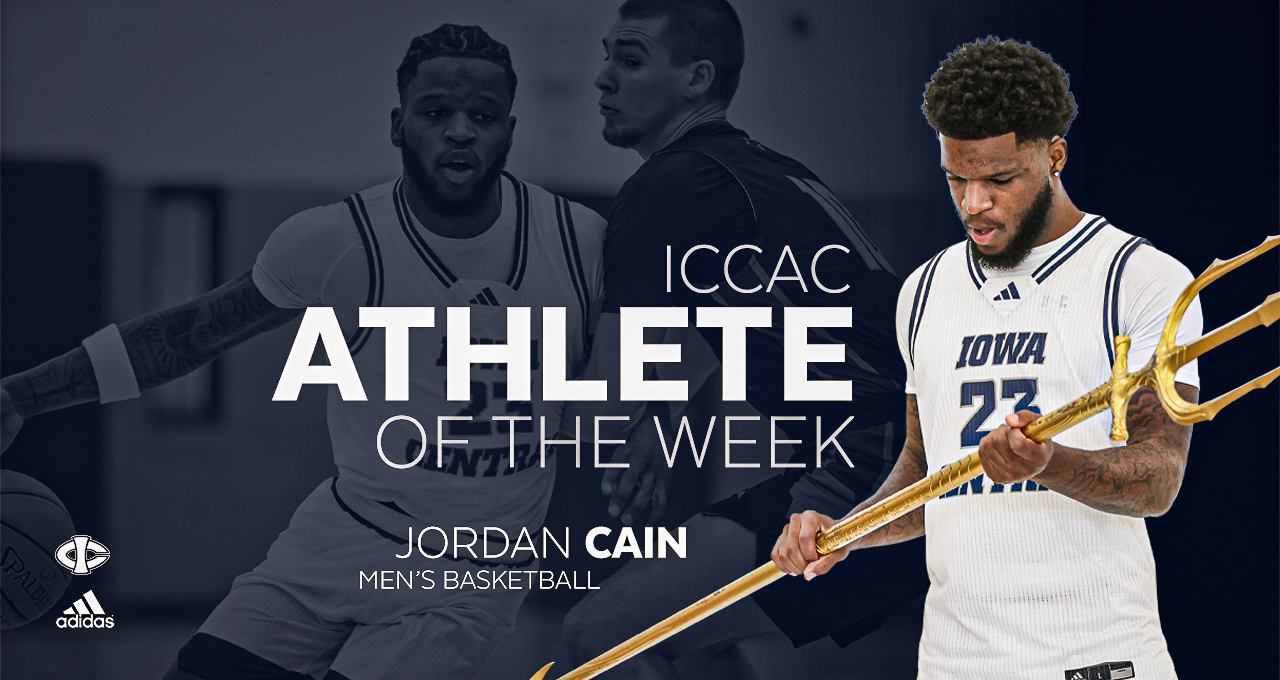 ICCAC Athlete of the Week Honors for Cain