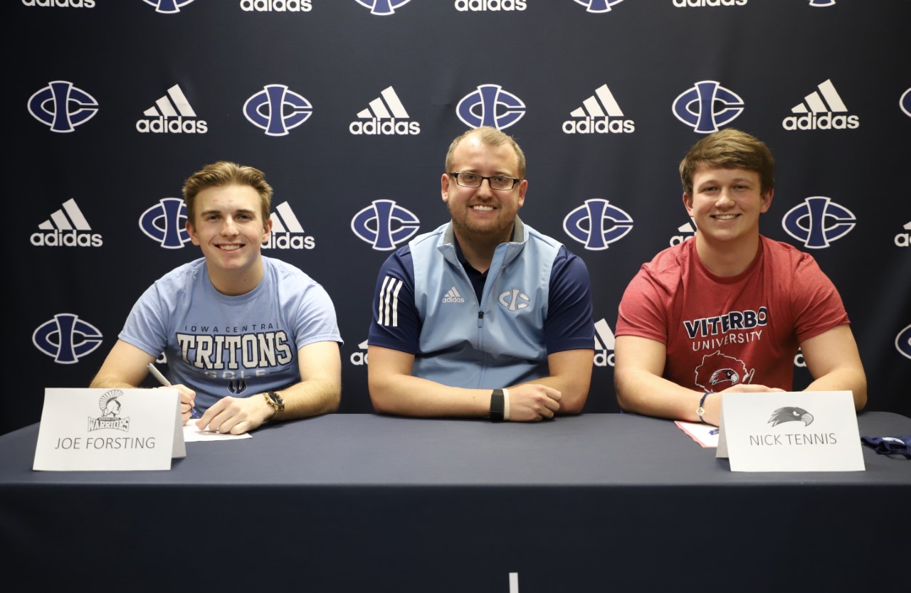 Forsting, Tennis sign letters of intent