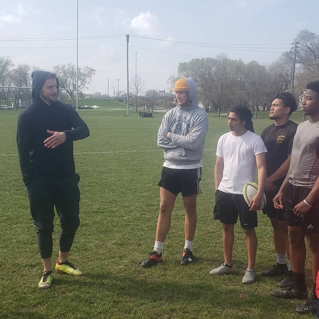 Olympian lends hand to Triton rugby
