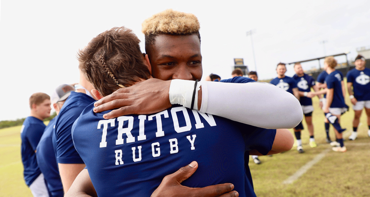 Triton Rugby Falls in Final Seconds of Rhino Bowl