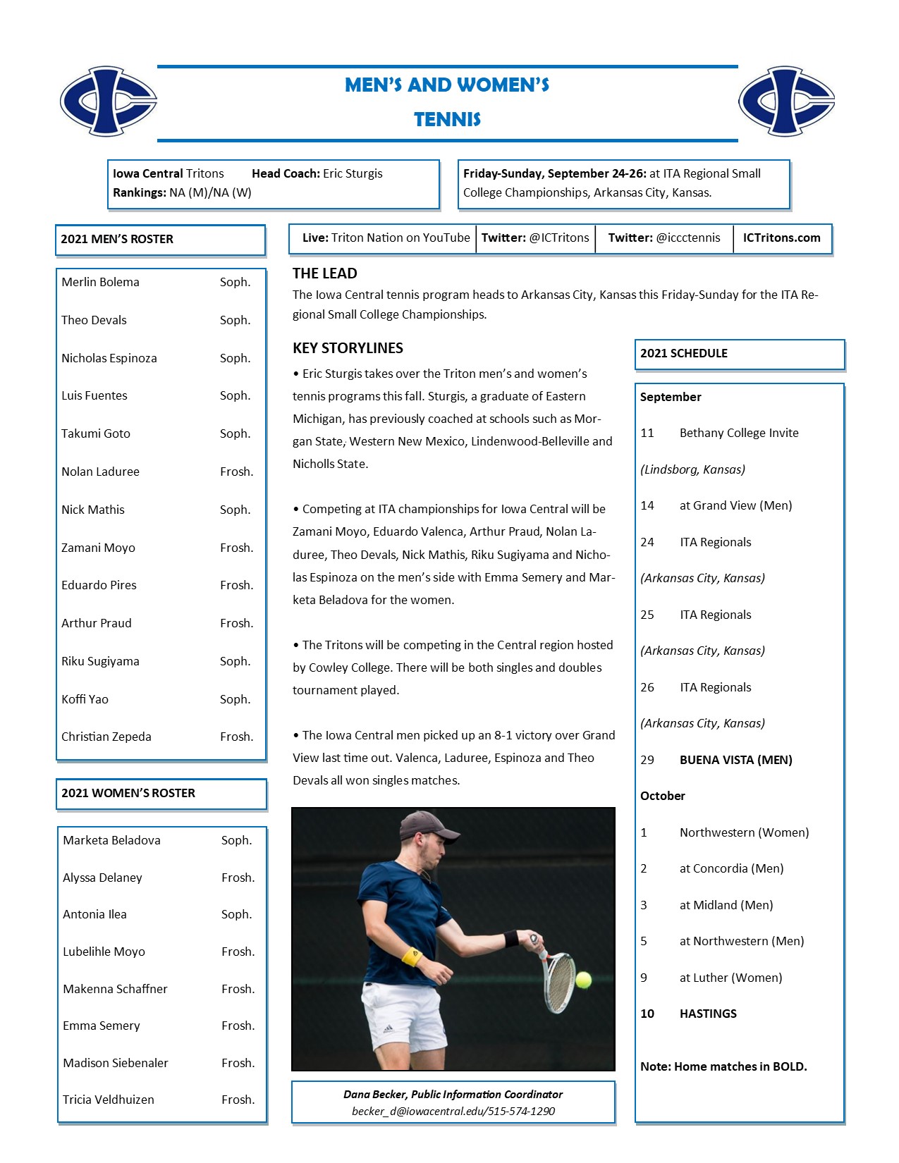 Triton Gameday at ITA Regional Championships