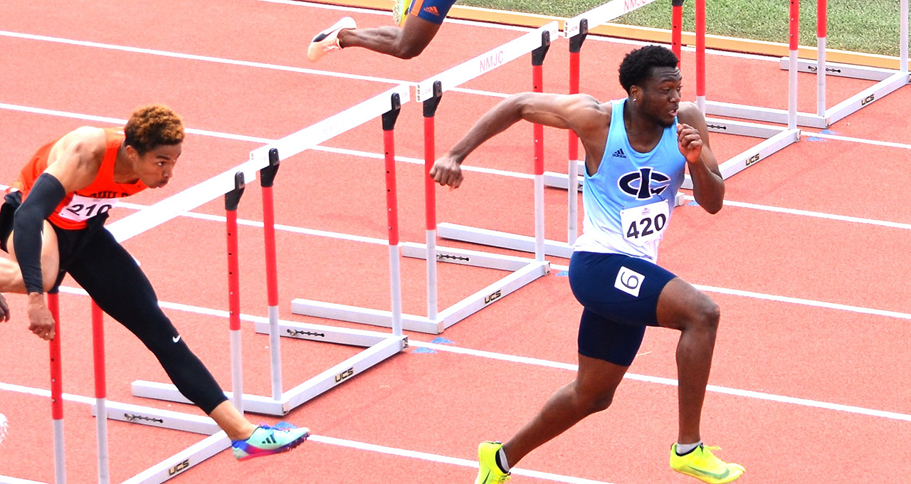 Men's track finished eighth overall at nationals 