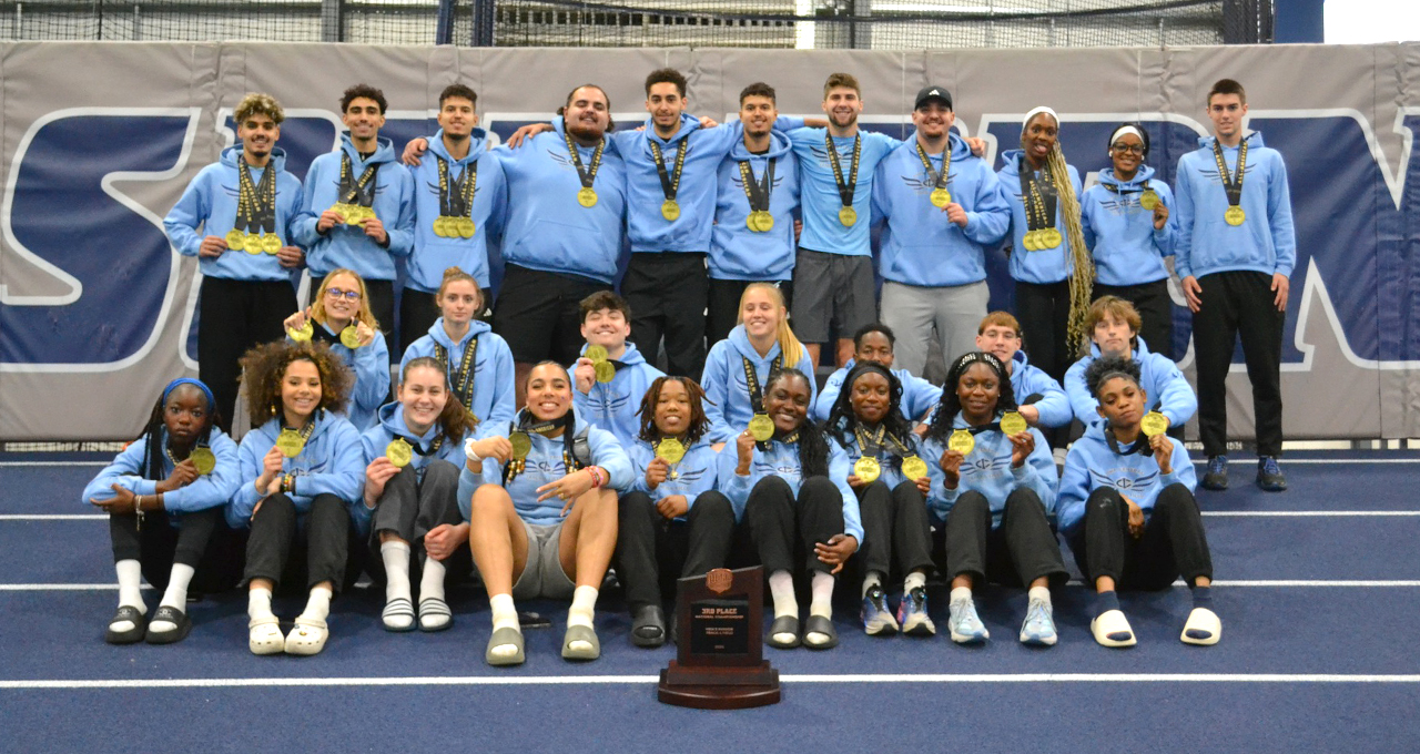 Triton Men Finish 3rd, Women 7th at NJCAA Indoor Nationals