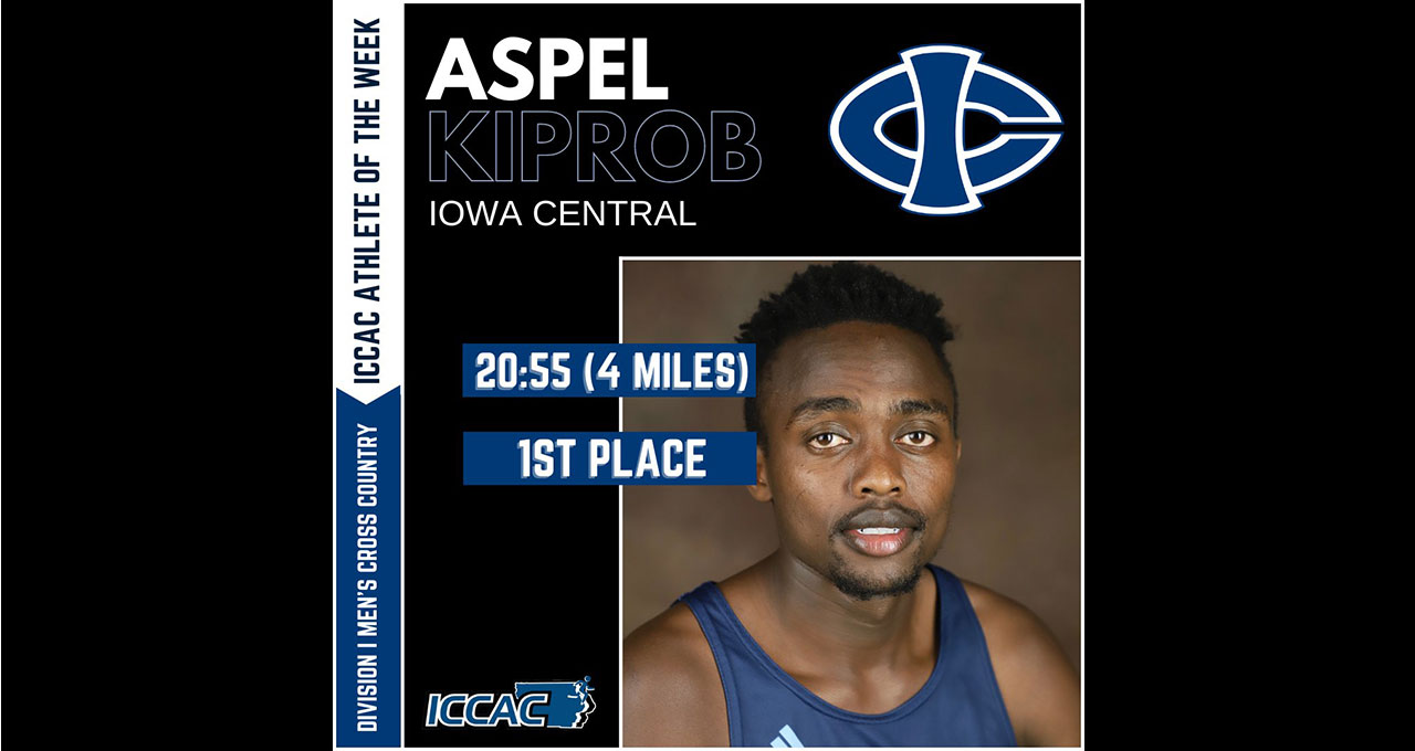 Aspel Kiprob named Athlete of the Week