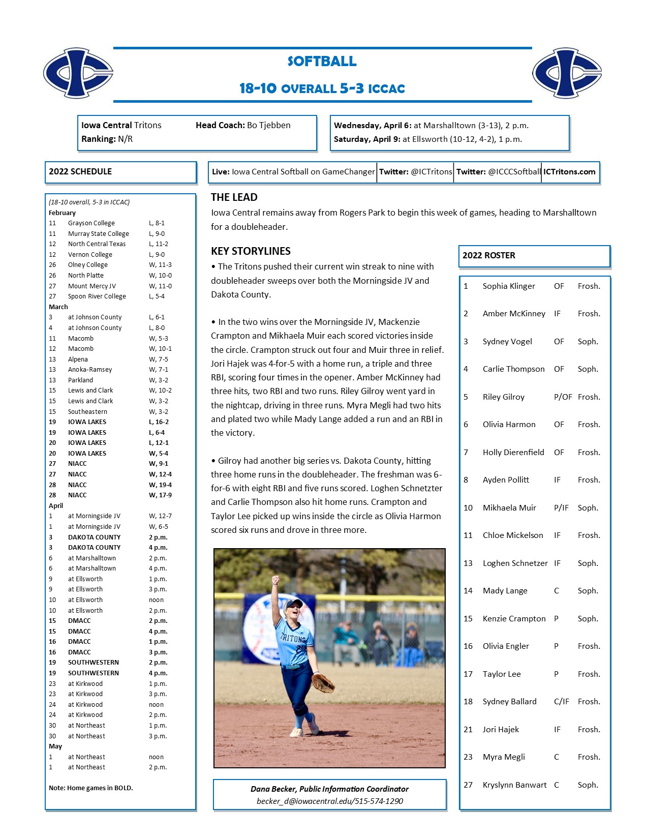 Triton Gameday at Marshalltown