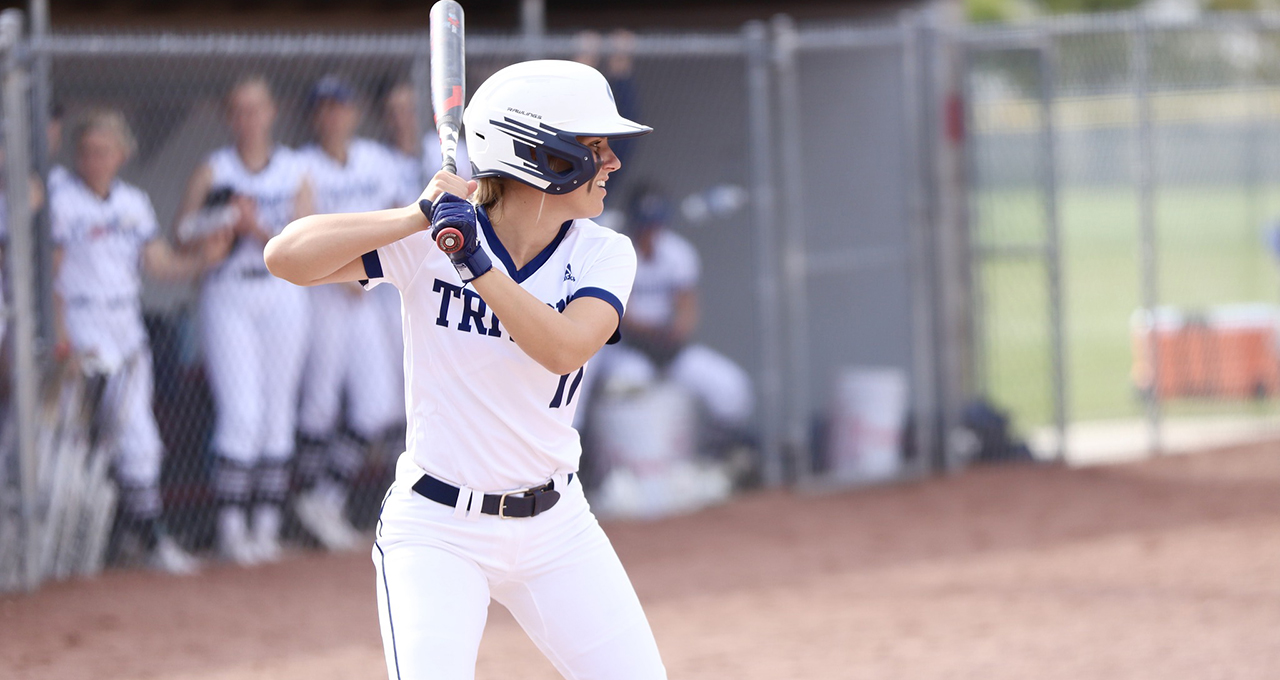 Taber had one home run and 3 combined RBI in two games at DMACC Saturday 