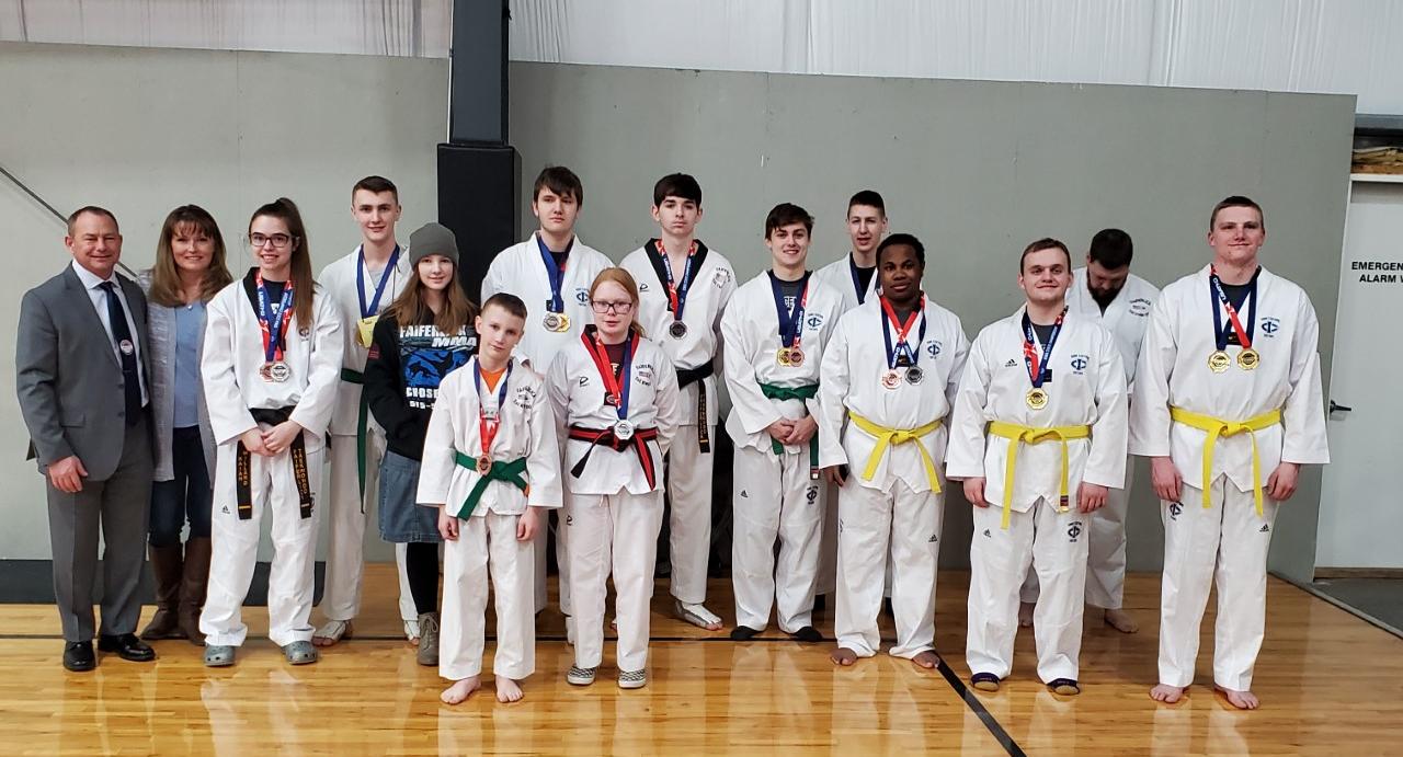 Tritons dominate at State of Iowa Taekwondo Championships