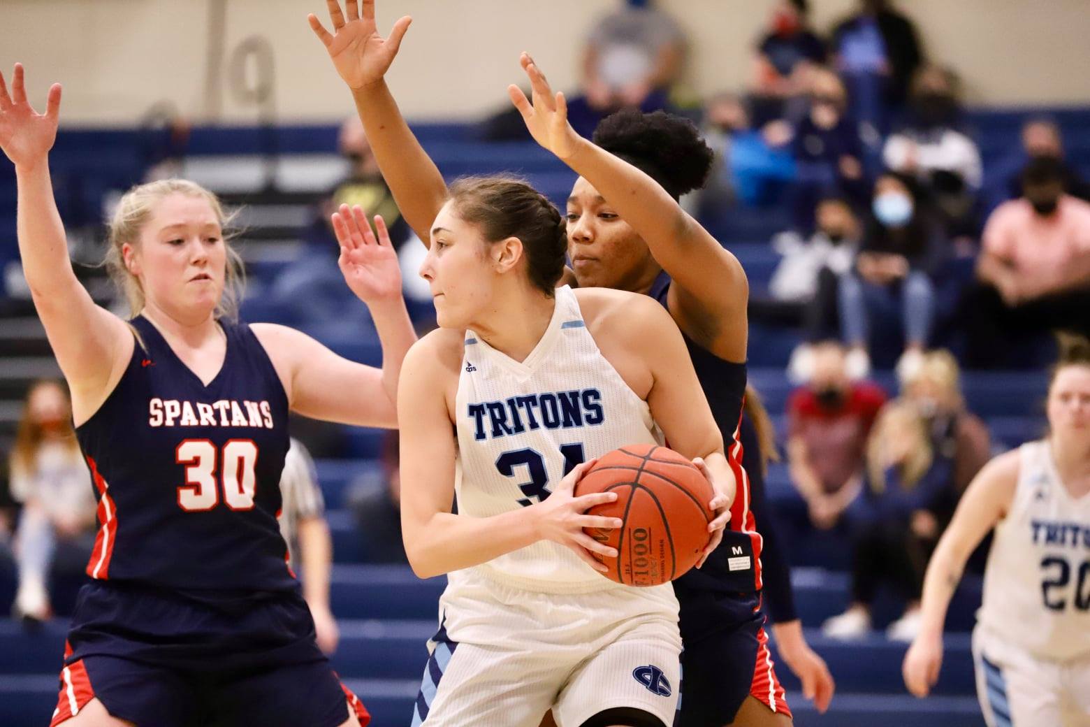 West's 20-20 leads Tritons to fifth straight