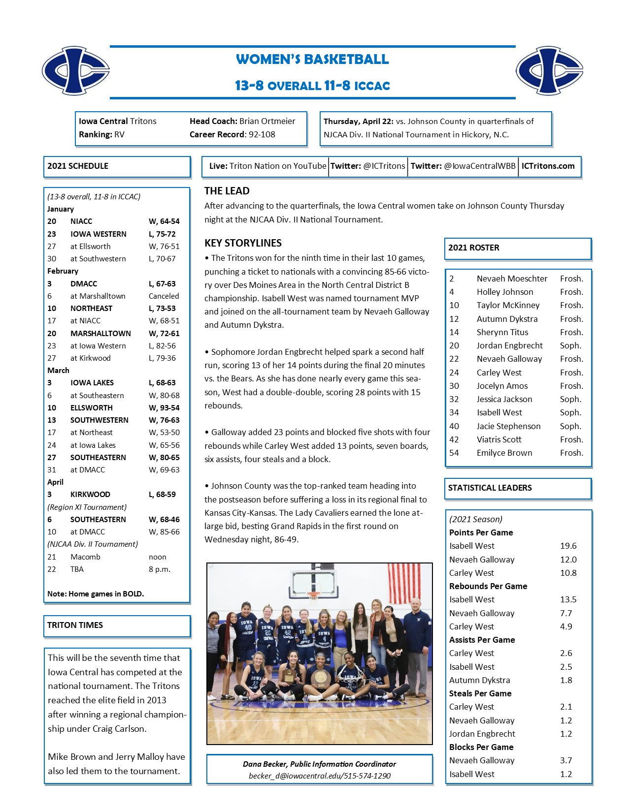 Triton Gameday vs. Johnson County