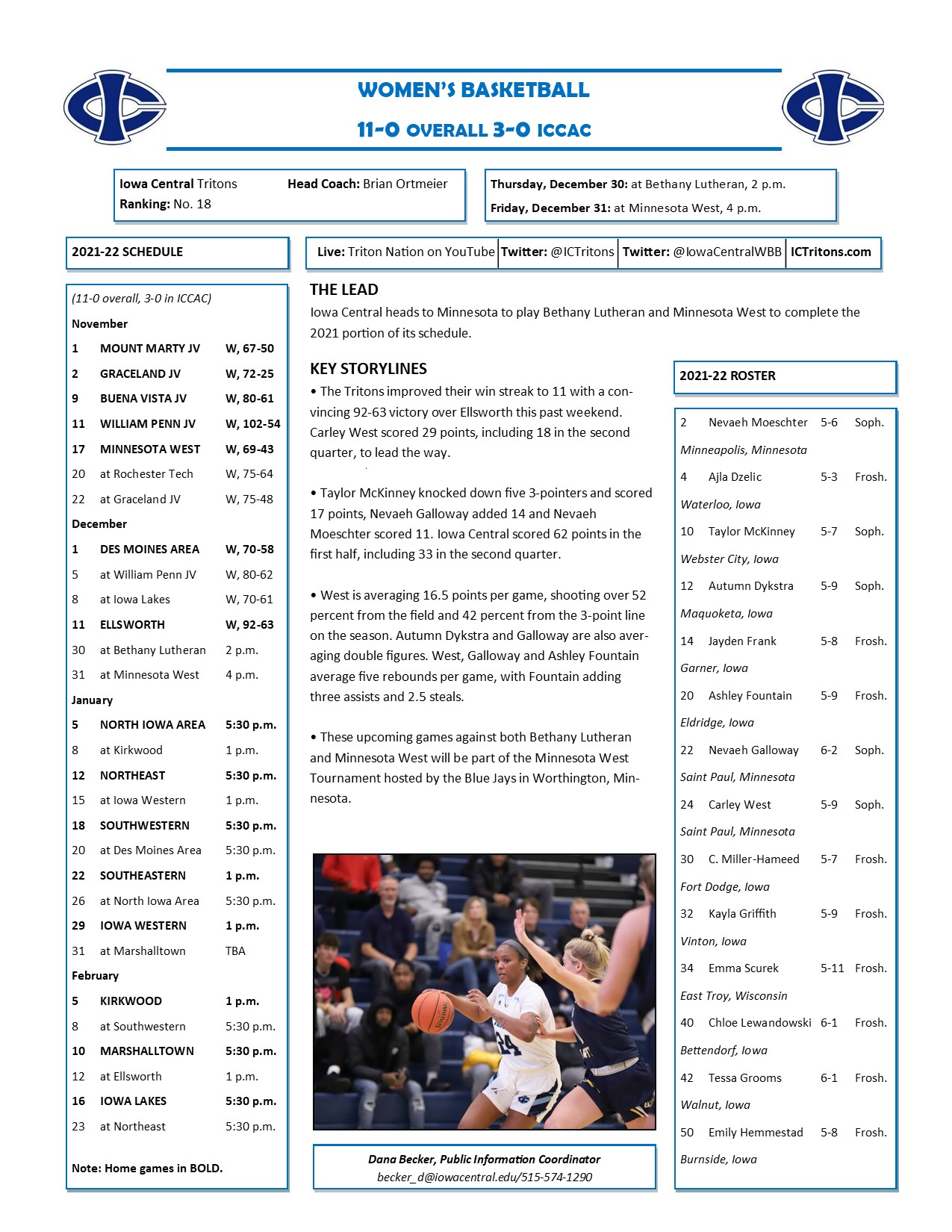 Triton Gameday at Minnesota West Classic