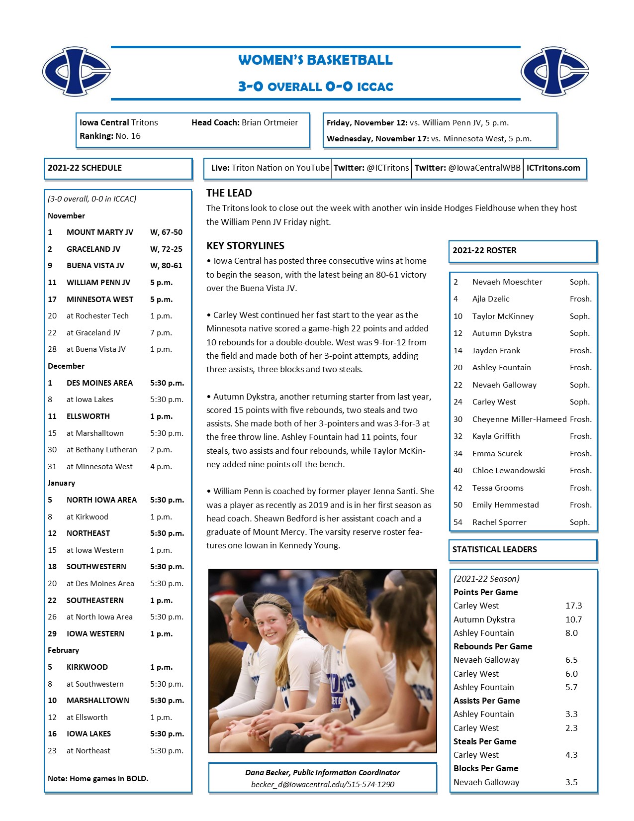 Triton Gameday vs. William Penn JV