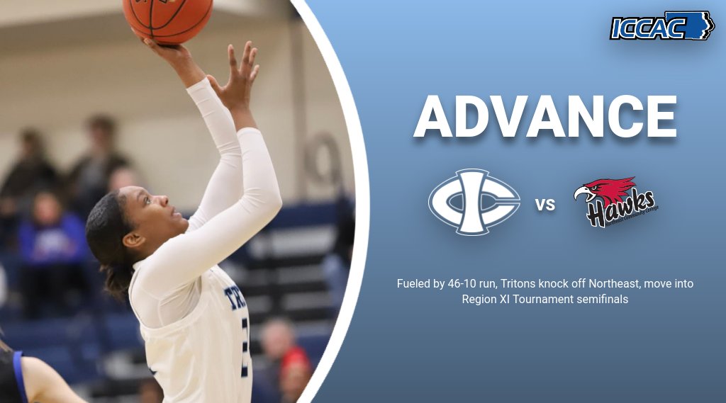 Fueled by big run, Tritons crush Northeast