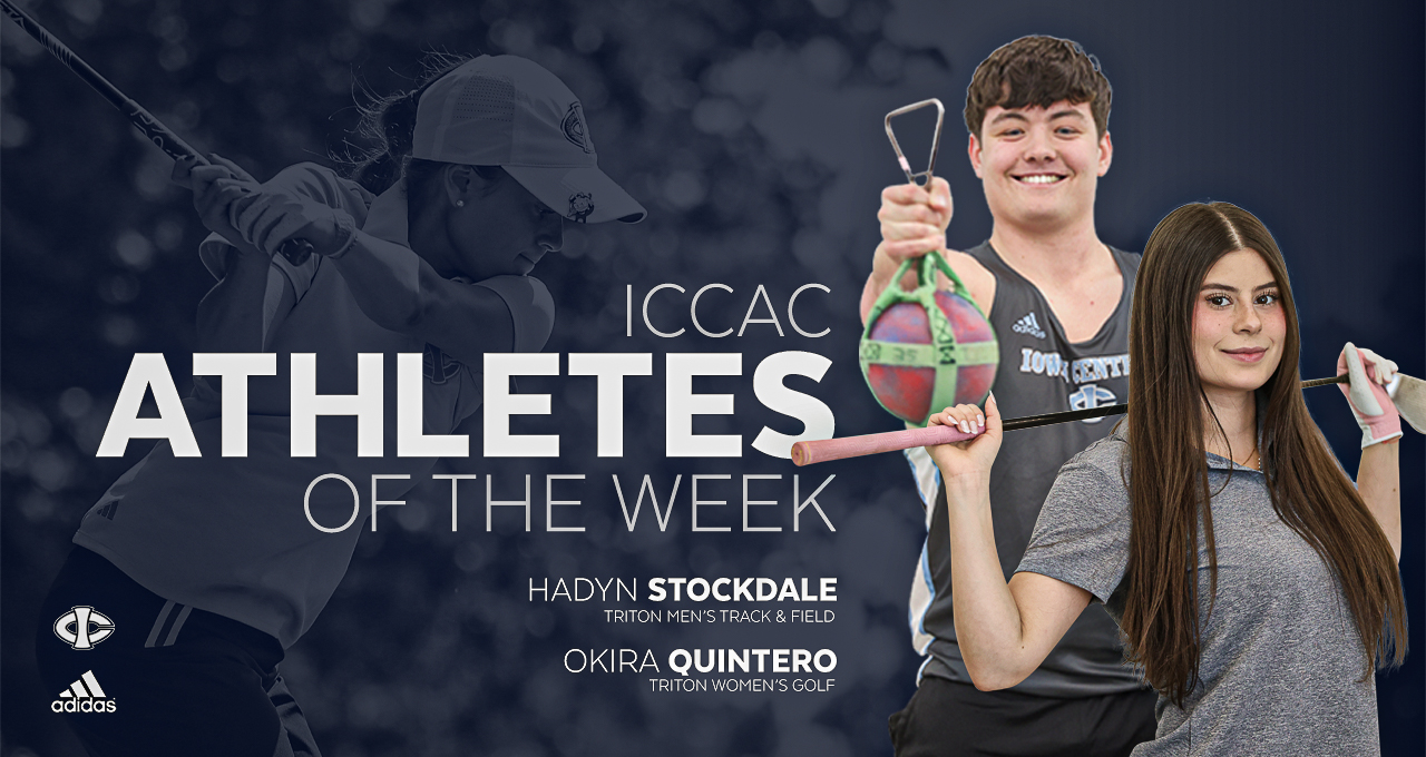 ICCAC Athlete of the Week Honors for Quintero, Stockdale