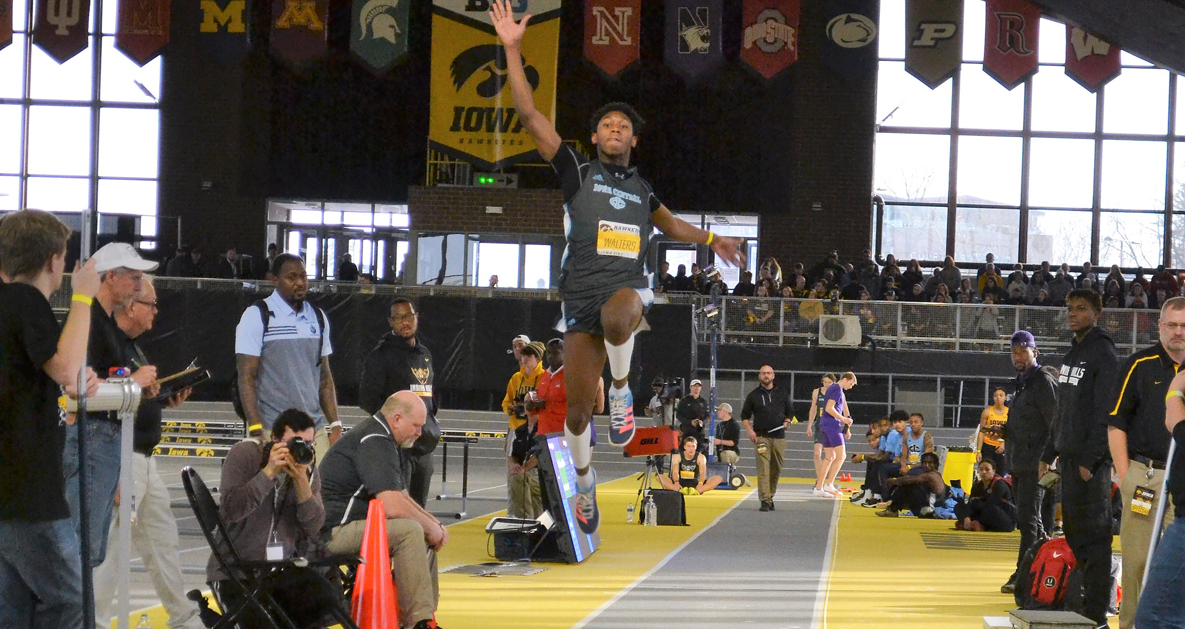 Triton Men open track season at Hawkeye Invitational
