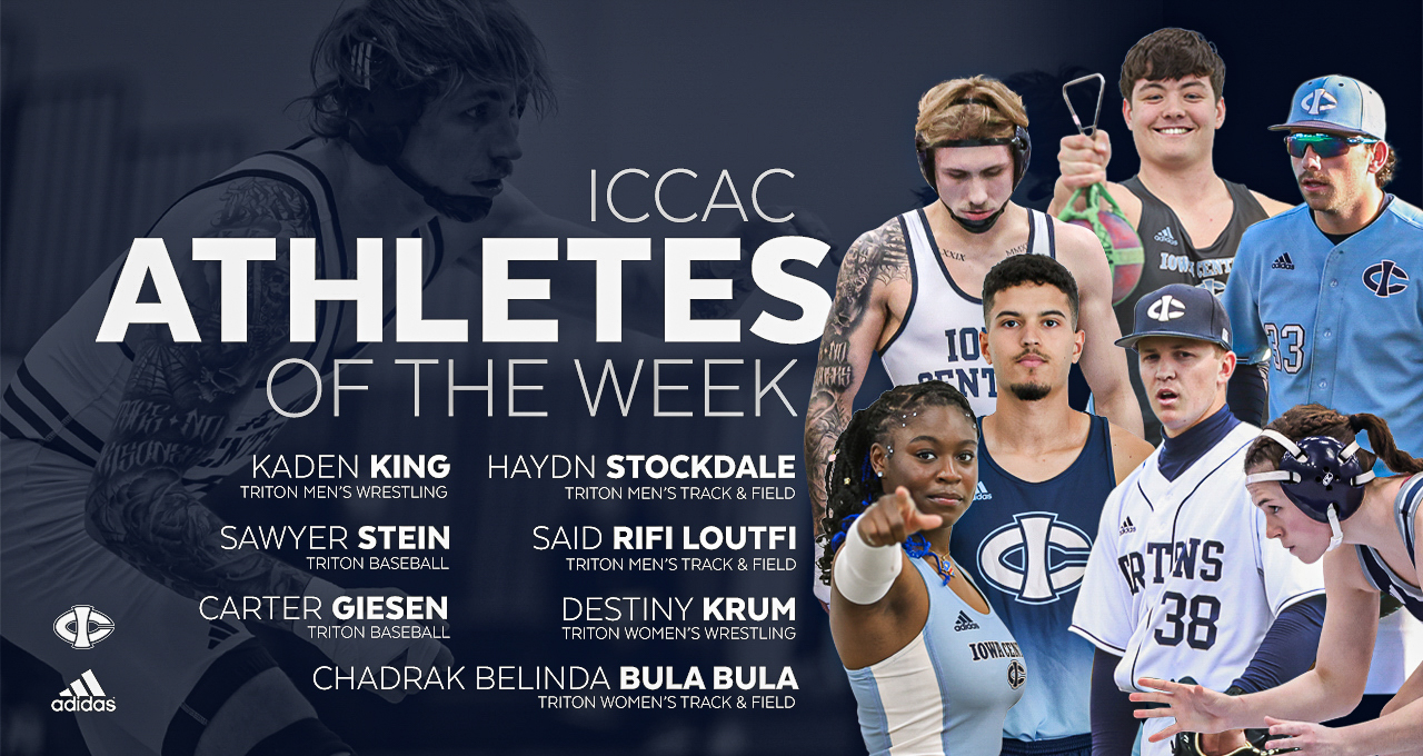 ICCAC Athlete of the Week Honors for Seven Tritons