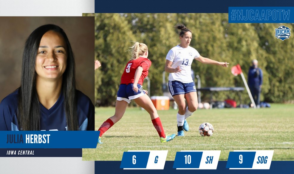 Herbst named top soccer player of the week