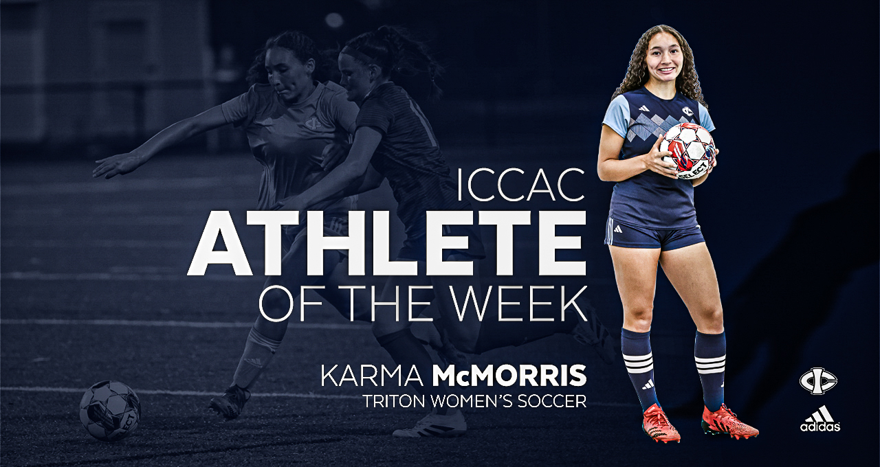 McMorris Named ICCAC Athlete of the Week