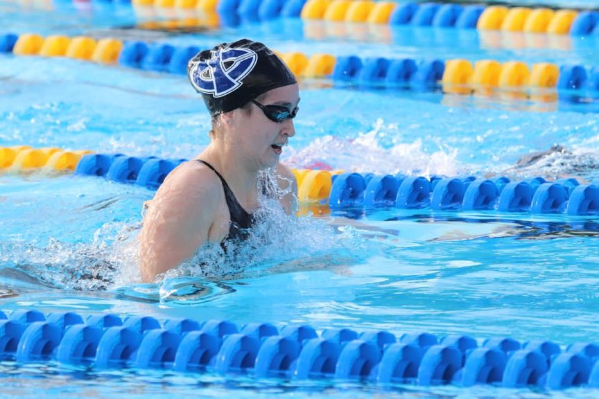 2020-21 Recap: Historical swims for Mouton