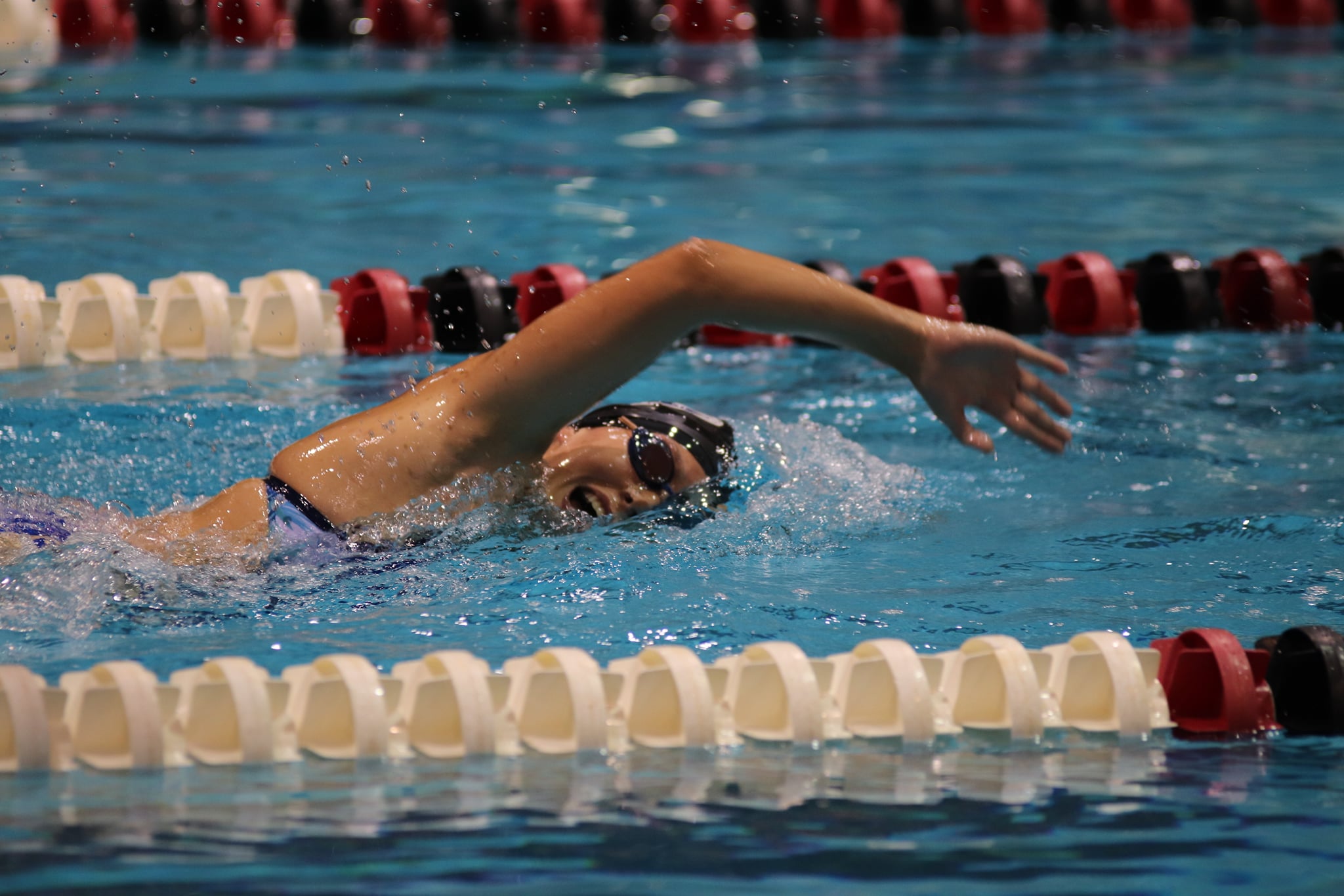 Tritons record several Top-10 swims
