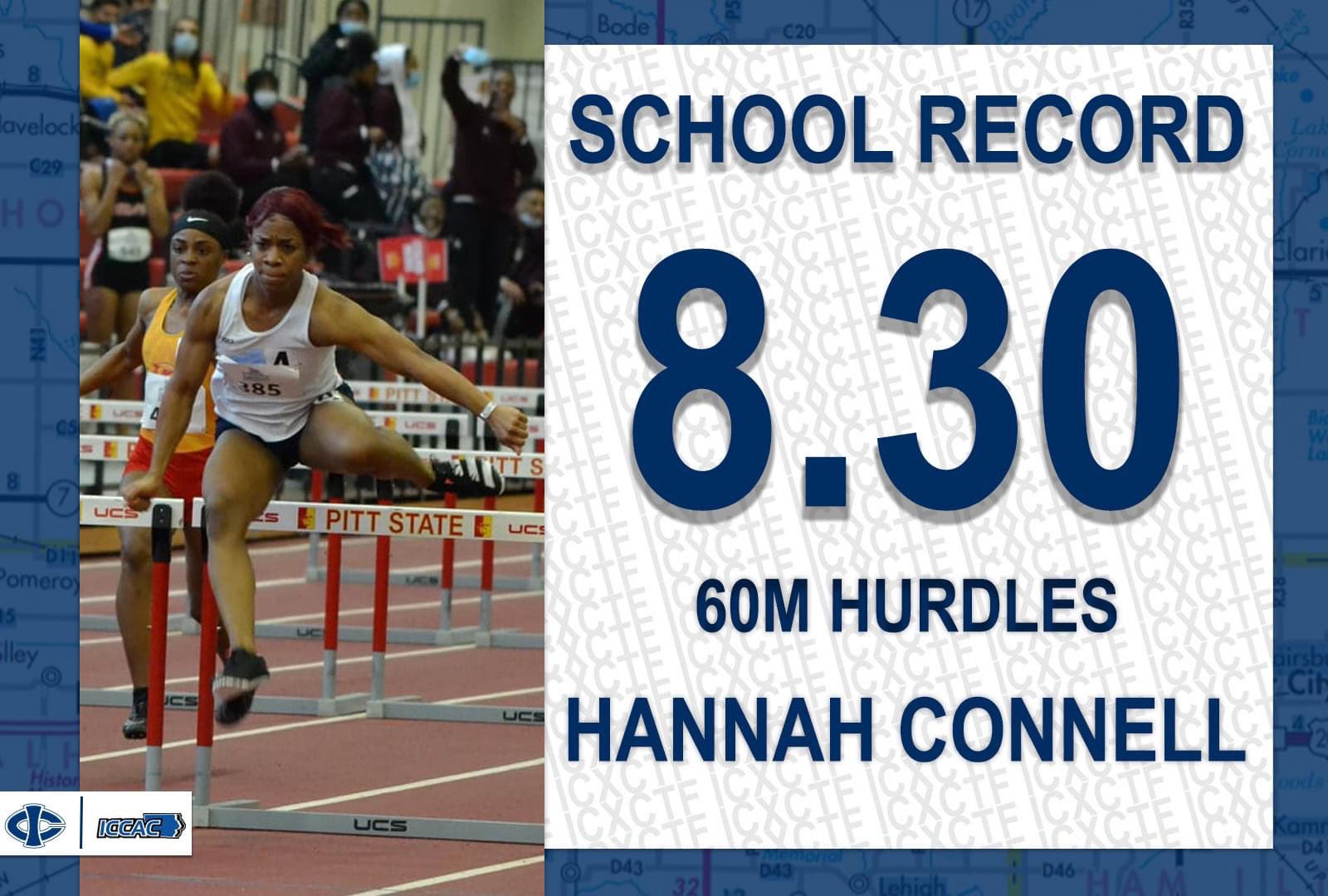 Connell breaks record, claims title