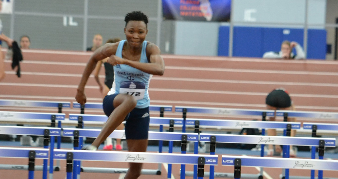 Tina Samson's national champion performance earned her 
ICCAC athlete of the week this week 