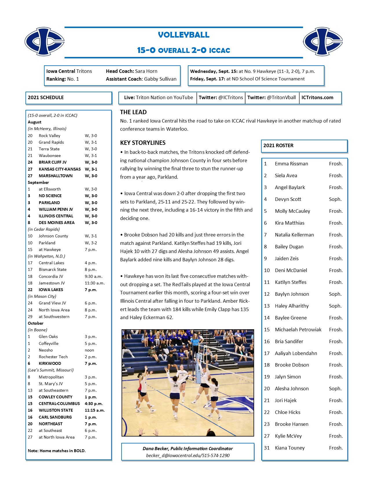 Triton Gameday at Hawkeye