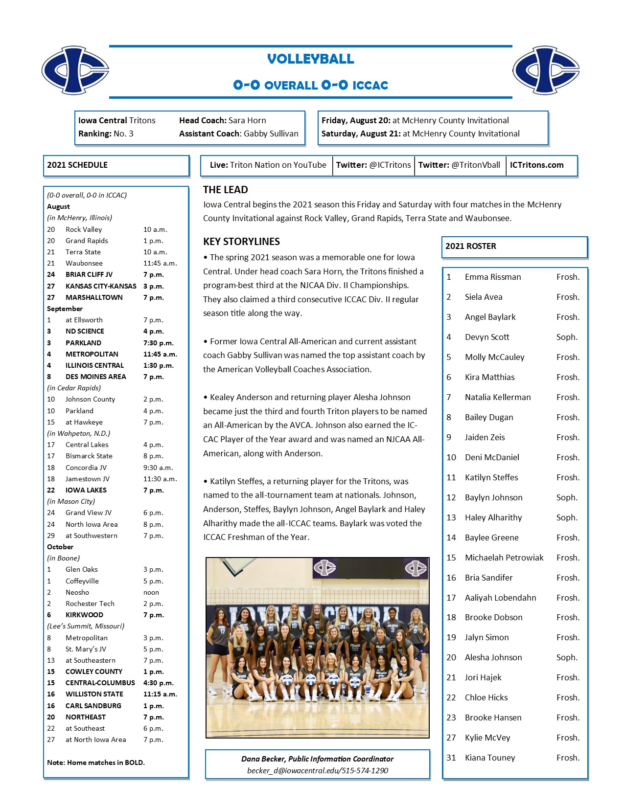 Triton Gameday at McHenry County Tournament