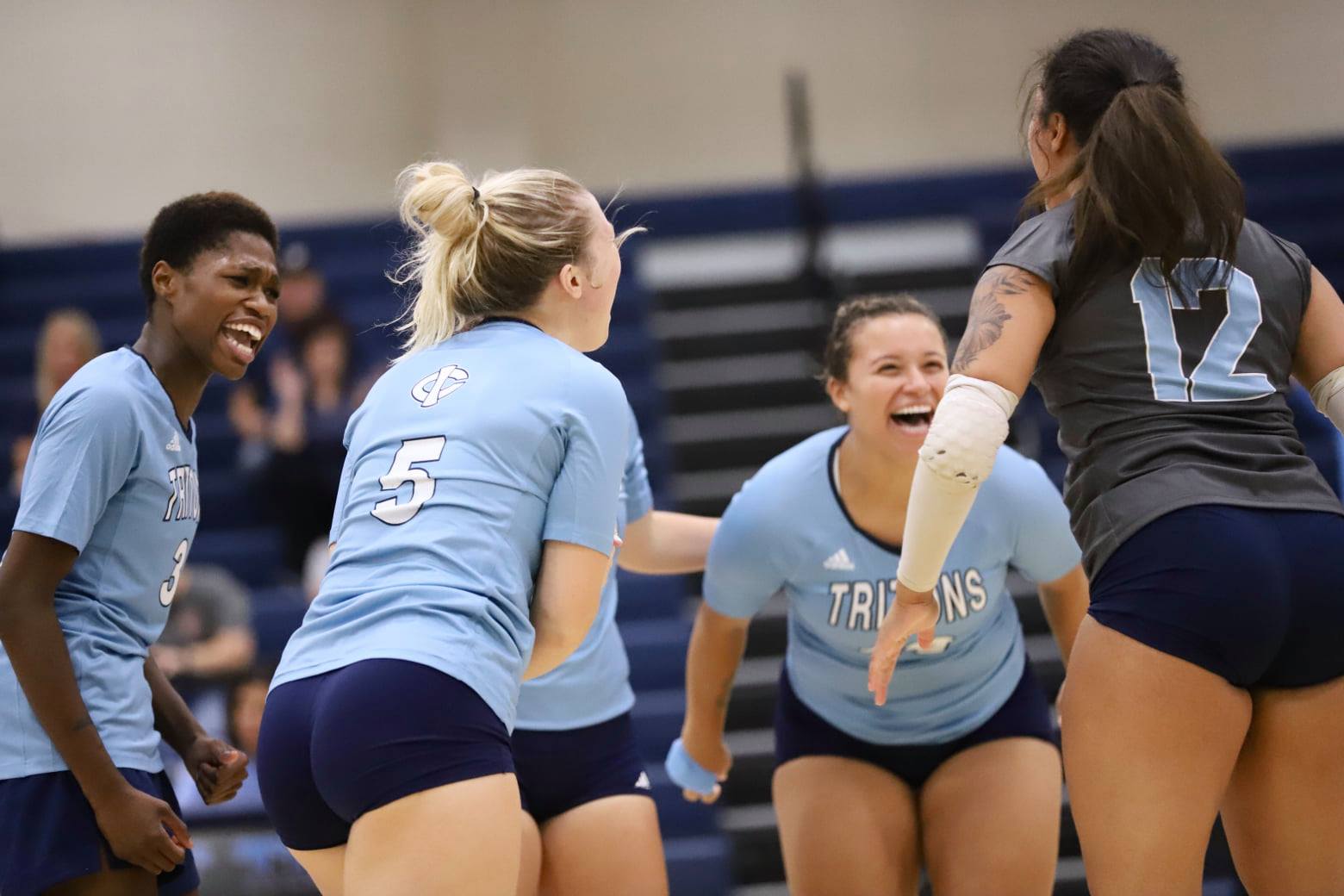 NO. 1 STUNNER: Tritons sweep Parkland