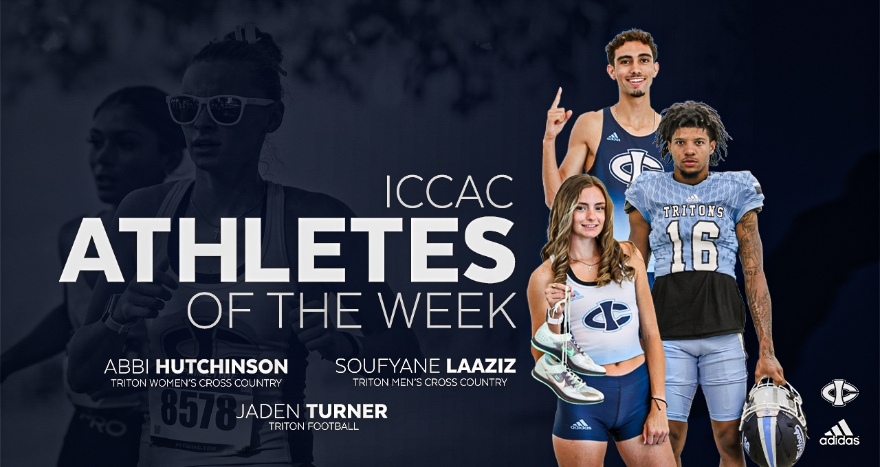 ICCAC Athlete of the Week Honors for Three Tritons